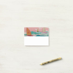 Segelboote - Nachhinweise Post-it Klebezettel