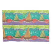 Segelboote Pillowcase Kissenbezug (Vorderseite)
