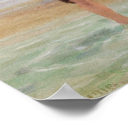 Segelboote Poster (Ecke)