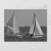 Segelboote Postkarte (Vorderseite)