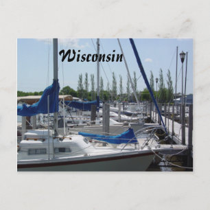 Segelboote Postkarte