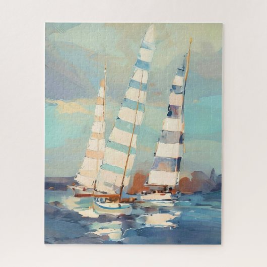 Segelboote Puzzle (Vertikal)
