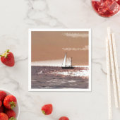 SEGELBOOTE SERVIETTE (Beispiel)