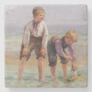 Segelboote Steinuntersetzer