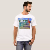 Segelboote T-Shirt (Vorne ganz)
