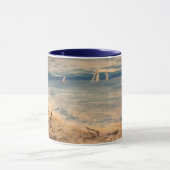 Segelboote-Tasse Tasse (Zentrum)