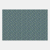 Segelboote, tropische Palmen, Ozeanvögel Geschenkpapier Set (Vorderseite)