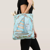 Segelboote überall Tragetasche Tasche (Von Nahem)