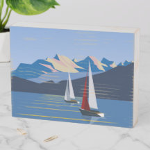 Segelboote und Foto