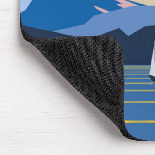 Segelboote und Foto Mousepad (Ecke)