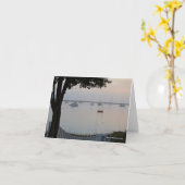 Segelboote wecken karte (Gelbe Blume)