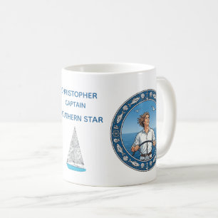 Segelbootkapitän Kaffeetasse