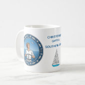 Segelbootkapitän Kaffeetasse (Vorderseite Links)