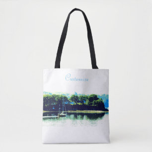 Segelbootkreuzen Tasche