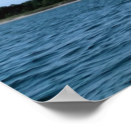 Segelbootposter für Zuhause oder Büro Poster (Ecke)