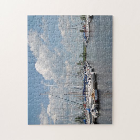 Segelbootpuzzlespiel Puzzle (Vertikal)