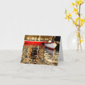 Segelbootsreflexionen Karte (Gelbe Blume)