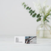 Segelbootsseil Mini Visitenkarte (Stehend Vorderseite)