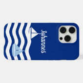 Segelboottag benutzerdefiniert iPhone hülle (Rückseite (Horizontal))