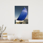 Segelboottipps im Wind Poster (Küche)