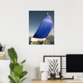 Segelboottipps im Wind Poster (Heimbüro)