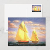 Segelerlebnisse Postkarte (Vorne/Hinten)