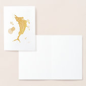 Segelfisch Folienkarte (Anzeige)