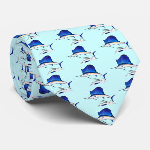 Segelfisch Krawatte