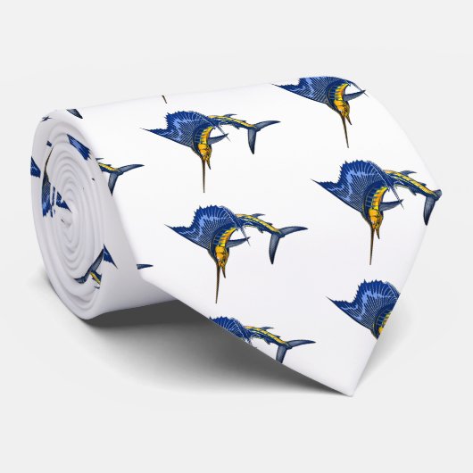 Segelfisch Krawatte (Gerollt)