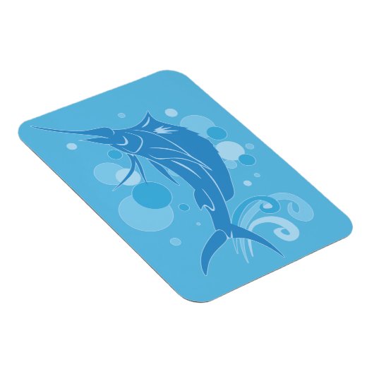 Segelfisch Magnet (Rechte Seite)