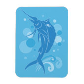 Segelfisch Magnet (Vertikal)