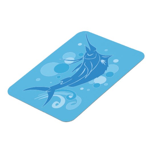 Segelfisch Magnet (Linke Seite)