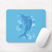 Segelfisch Mousepad (Mit Mouse)