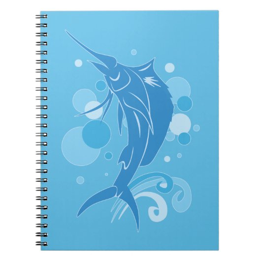 Segelfisch Notizblock (Vorderseite)