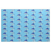 Segelfisch Stoff (Fat Quarter (45,7 x 55,9 cm))