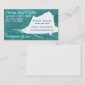 Segelfisch-Visitenkarte Visitenkarte (Vorne/Hinten)