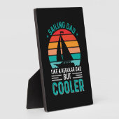 Segelfischer Vater Fotoplatte (Seite)