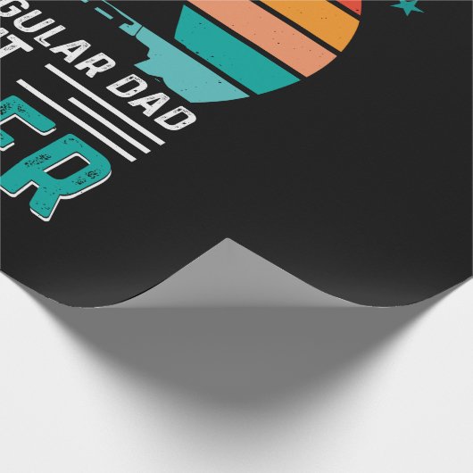 Segelfischer Vater Geschenkpapier (Ecke)