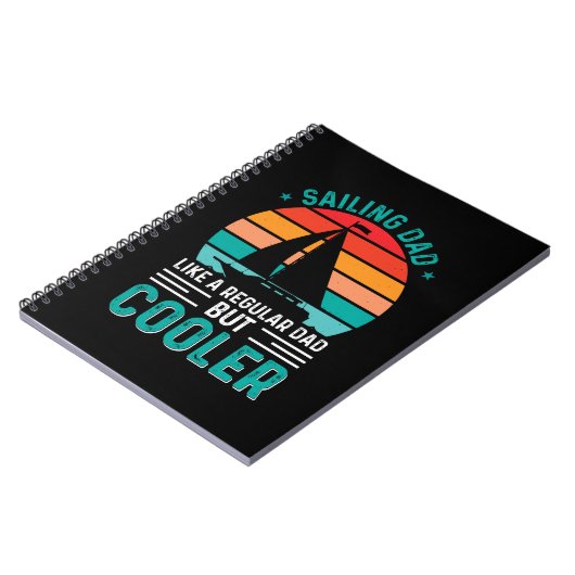 Segelfischer Vater Notizblock (Linke Seite)