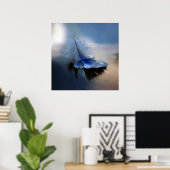 Segelfliege Poster (Heimbüro)