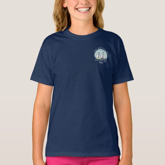 Segelfliegerische Familienurlaub T-Shirt (Vorderseite)