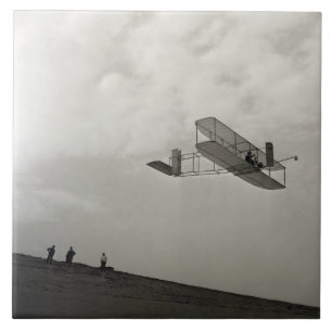 Segelflugtest Flug Luftfahrt Wright Brothers Fliese