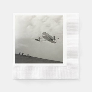 Segelflugtest Flug Luftfahrt Wright Brothers Serviette