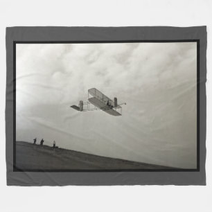 Segelflugtest Flugluftfahrt Wright-Brüder Fleecedecke