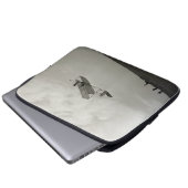 Segelflugtest Flugluftfahrt Wright-Brüder Laptopschutzhülle (Vorne Knopf)