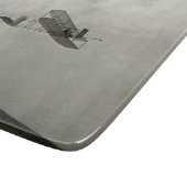 Segelflugtest Flugluftfahrt Wright-Brüder Schneidebrett (Ecke)