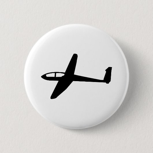 Segelflugzeug Button (Vorderseite)