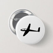 Segelflugzeug Button (Vorne & Hinten)