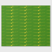 Segelflugzeug Geschenkpapier (Flach)