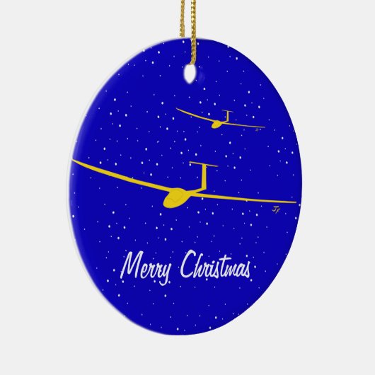 Segelflugzeug Keramikornament (Rechts)